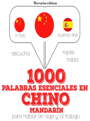 cover image of 1000 palabras esenciales en Chino (mandarín)